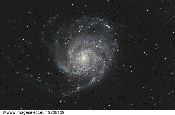 Pinwheel Galaxy in Ursa Major constellation