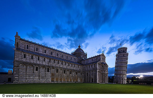 Pisa Cathedral and Leaning Tower  Pisa  Italy