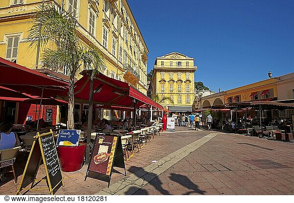 Place Charles  Altstadt von Nizza  Cote d'Azur  Alpes-Maritimes  Provence-Alpes-Cote d'Azur  Frankreich  Europa