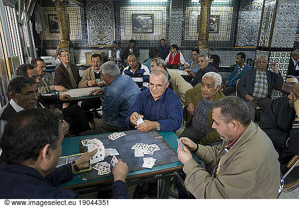 playing cards in Tunisia