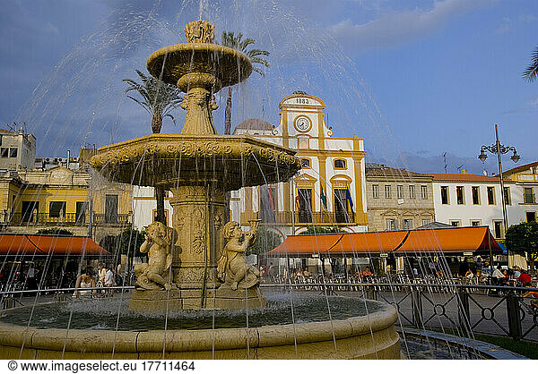 Plaza Major  Extramadura  Merida  Extramdura  Spanien