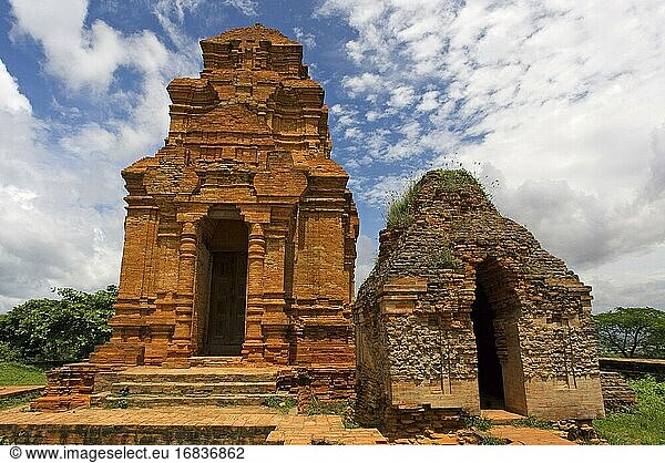 Po Shanu  Cham-Türme  Tempelanlage zwischen Mui Ne und Phan Thiet  Vietnam  Asien.