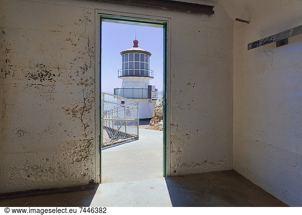 Point Reyes Lighthouse is a historic building on the Point Reyes National Seashore