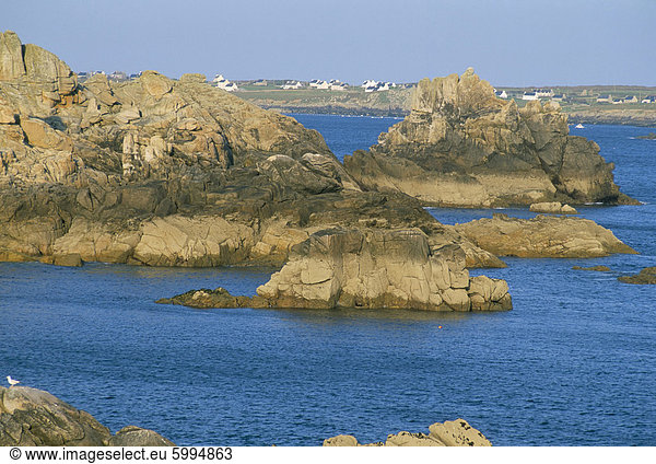 Pointe de Pern  Ile Ouessant  Breton Inseln  Finistere  Bretagne  Frankreich  Europa
