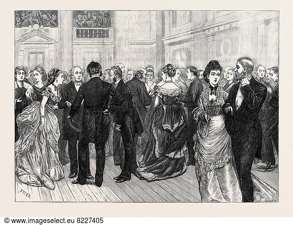 POLICE ORPHANAGE BALL AT THE CITY TERMINUS HOTEL CANNON STREET LONDON 1873