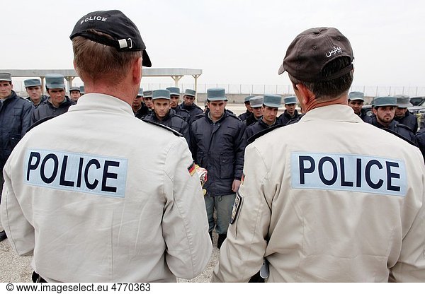 Police training centre in Kunduz by German army