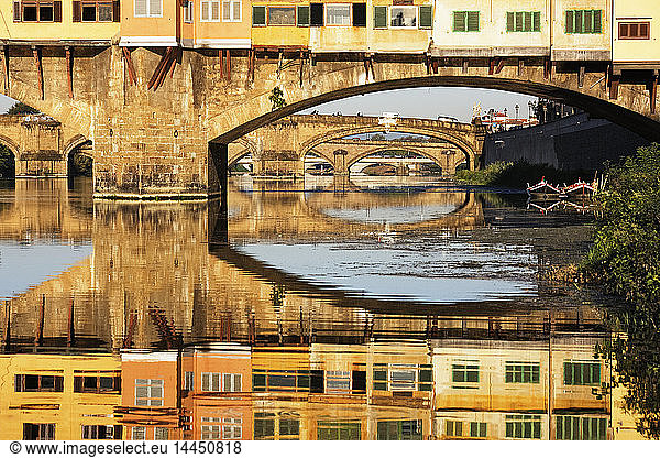 Ponte Vecchio Crossing the River A