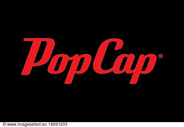 PopCap Games  Logo  Schwarzer Hintergrund