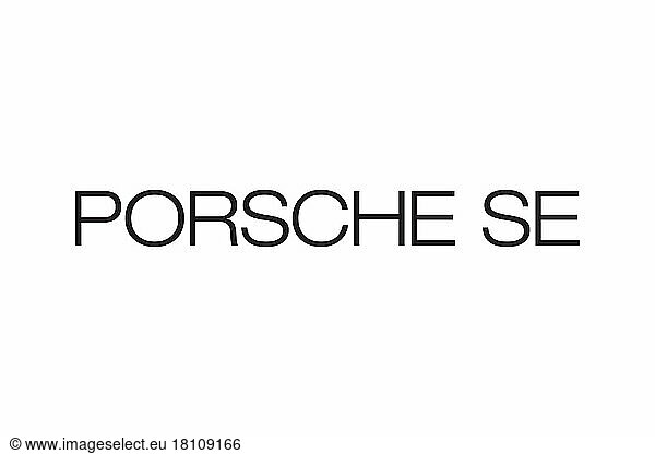 Porsche SE  Logo  Weißer Hintergrund