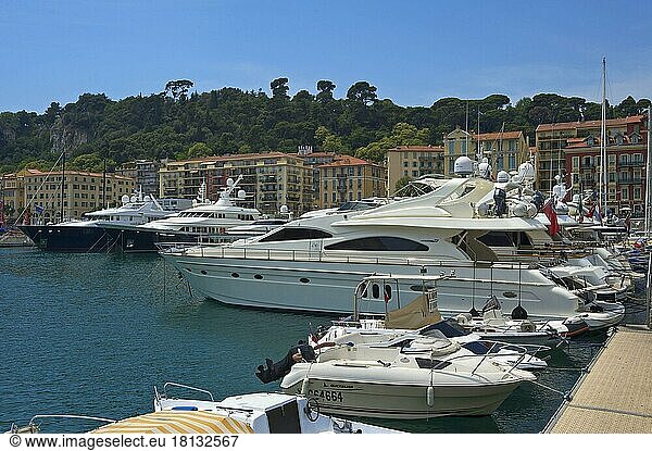 Port Lympia  Quartier du Port  Altstadt  Nizza  Cote d'Azur  Alpes-Maritimes  Provence-Alpes-Cote d'Azur  Frankreich  Europa