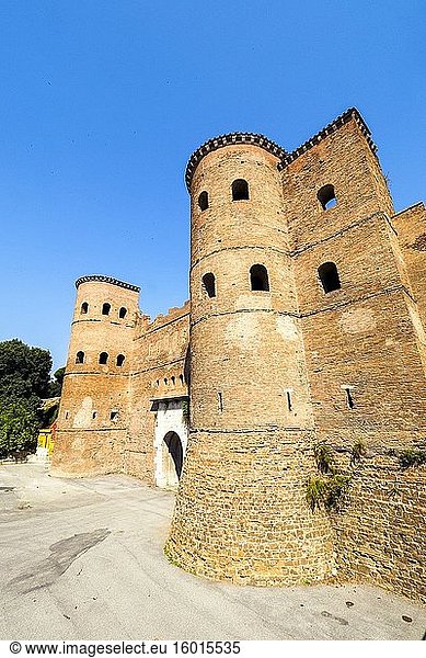 Porta Asinaria ist ein Tor in den Aurelianischen Mauern von Rom - Rom  Italien.