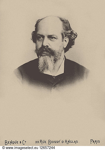 Porträt des Librettisten Louis Gallet (1835-1898)  1892.