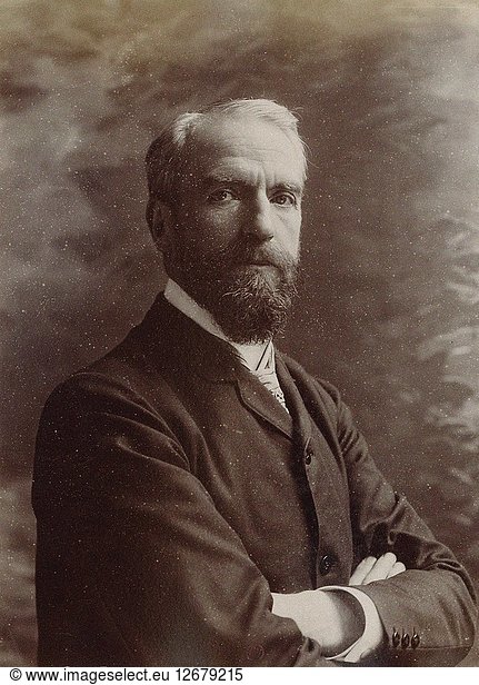 Porträt des Organisten und Komponisten Alexandre Georges (1850-1938)  um 1900.
