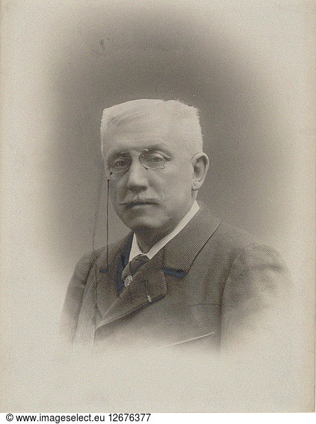 Porträt des Pianisten und Komponisten Alphonse Duvernoy (1842-1907)  1900.