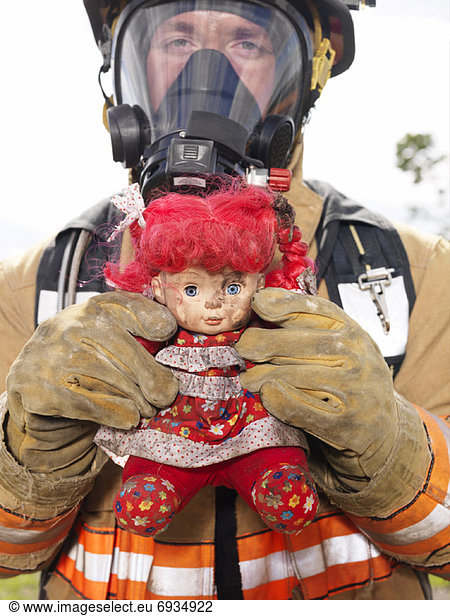 Portrait  Krieger  Feuer  Puppe