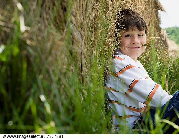 Portrait of a boy smiling