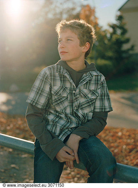 Portrait of a boy Sweden.