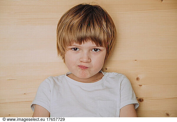 Portrait of a cute uropean child