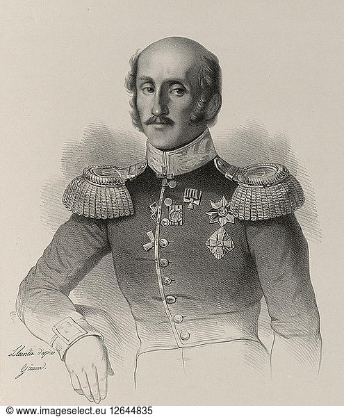 Portrait of Count Fyodor Petrovich Litke (1797-1882) Portrait of Count ...