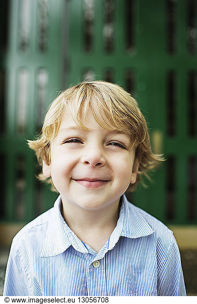 Portrait of cute boy