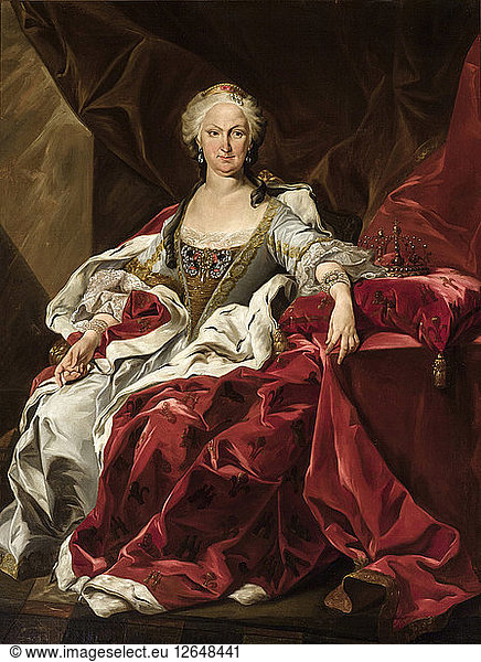 Portrait of Elisabeth Farnese (1692-1766)  Queen of Spain.