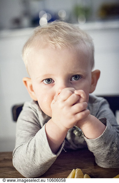 Portrait of little boy