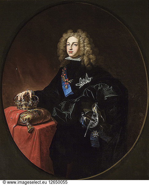 Portrait of Philip V (1683-1746)  King of Spain.