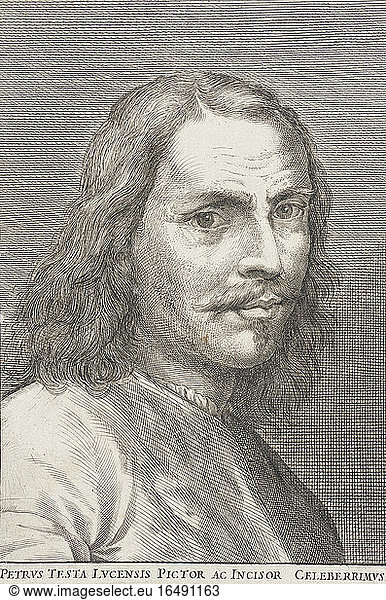 Portrait of Pietro Testa