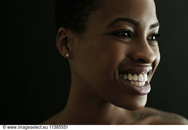 Portrait of smiling Black woman