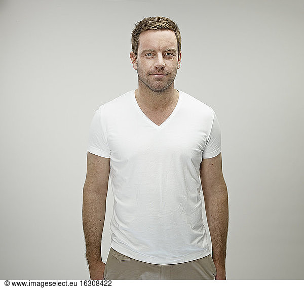 Portrait of smiling man
