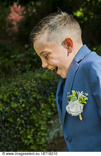 Portraits of the twins first holy communion