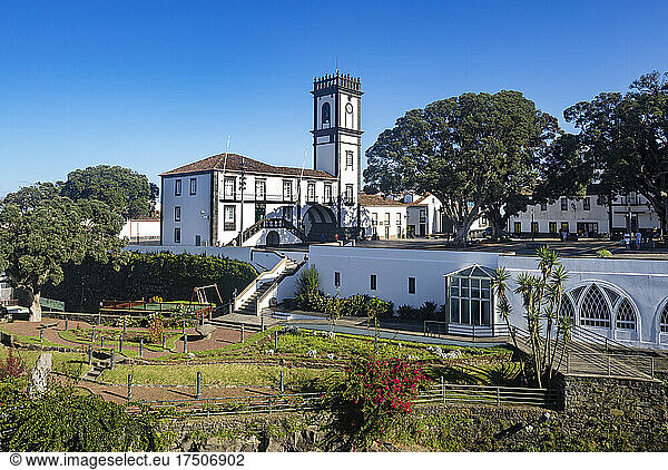 Portugal  Azores  Ribeira Grande  Garden of Ribeira Grande City Hall