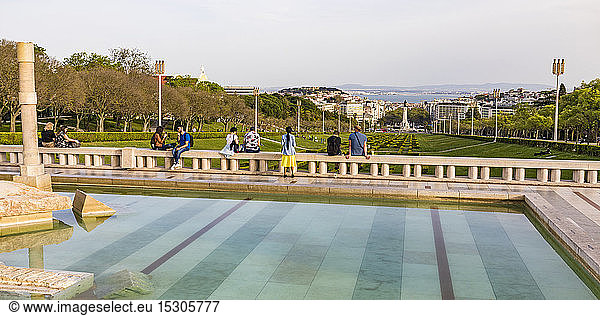 Portugal  Lisbon  Eduardo VII Park