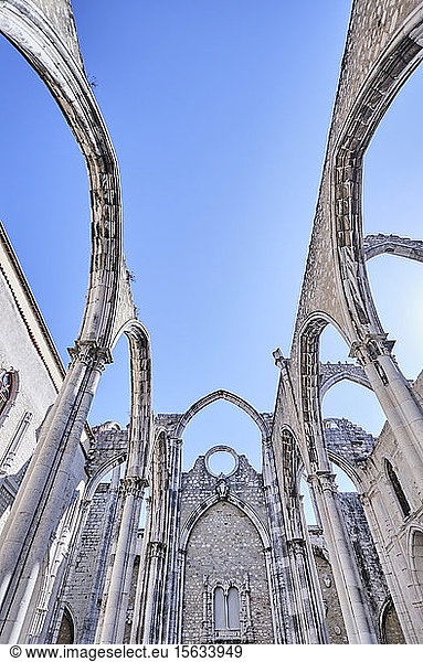 Portugal  Lissabon  Chiado  CarmoÂ Klosterruinen