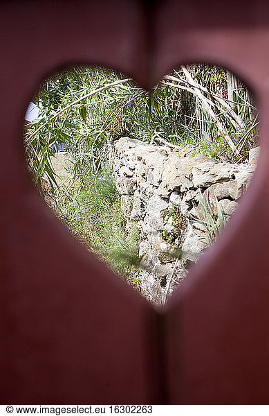 Portugal  Sintra  door with heart shape