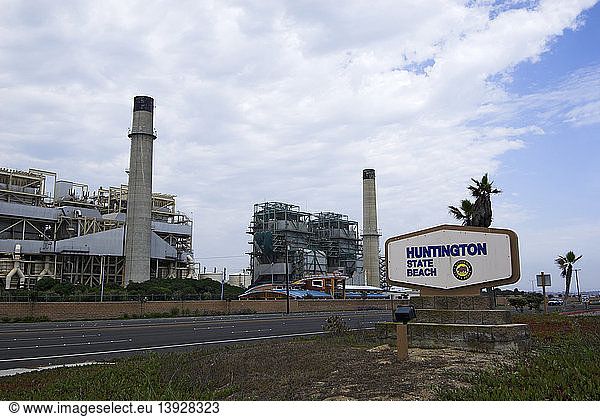 Power Plant  Huntington Beach  California