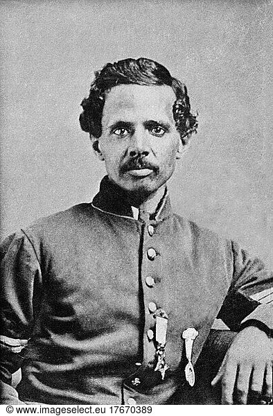 Powhatan Beaty (1837-1916)  African American Soldier  Medal of Honor recipient during American Civil War  W.E.B. Du Bois Collection