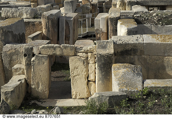 Prähistorische Tempelanlage von Hal Tarxien,  Tarxien,  Malta
