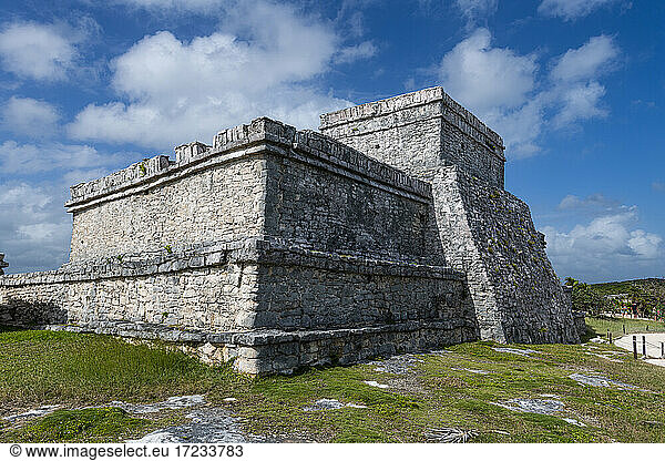 Präkolumbianische Maya-Mauerstadt Tulum,  Quintana Roo,  Mexiko,  Nordamerika