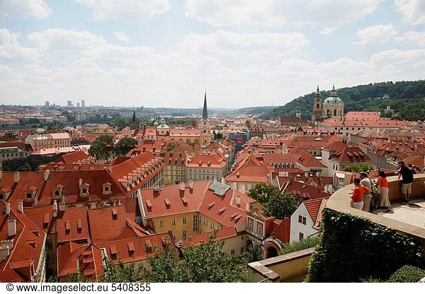 Prag Hauptstadt Tschechische Republik Tschechien Hradschin