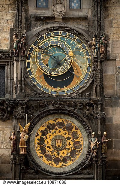 Prague orloj (Astronomical Clock)  Prague  Czech Republic