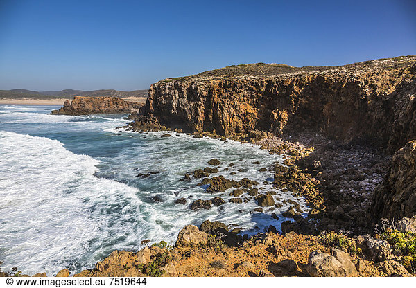 Praia da Bordeira Carrapateira Algarve Westküste Portugal Atlantik Europa