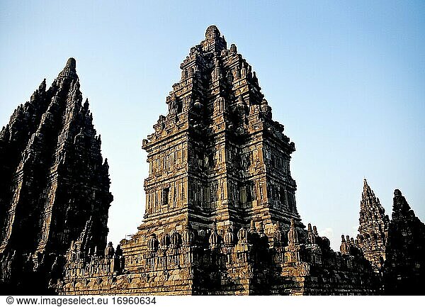 Prambanan-Tempel in der Nähe von Yogyakarta in Java  Indonesien.