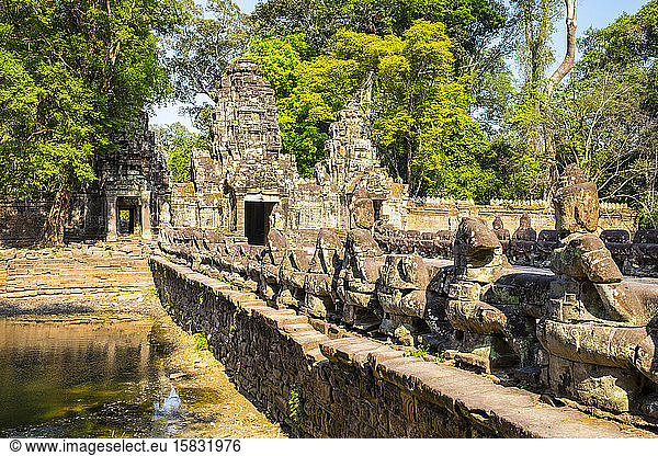 Prasat-Preah-Khan-Tempelruinen  Siem Reap  Kambodscha