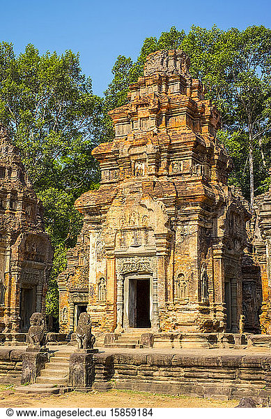 Prasat-Preah-Ko-Tempelruinen  Siem Reap  Kambodscha