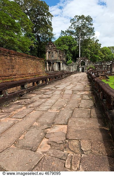 Preah Khan Sacred Sword Angkor UNESCO World Heritage Site Cambodia Indochina Southeast Asia Asia