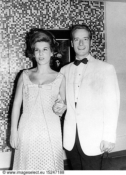 PreuÃŸen  Michael Prinz von  22.3.1940 - 3.4.2014  deut. GeschÃ¤ftsmann  Hochzeit mit Jutta JÃ¶rn  Hochzeitsfeier  DÃ¼sseldorf  23.9.1966