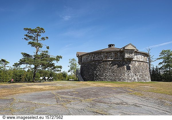 Prince of Wales Tower im Point Pleasant Park Halifax Nova Scotia Kanada Nordamerika