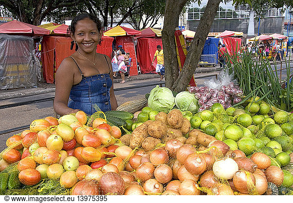 Produce Vendor  Manaus  Brazil