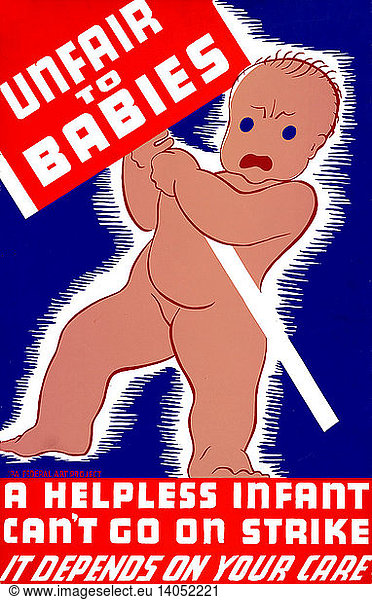 Proper Child Care  FAP Poster  1938